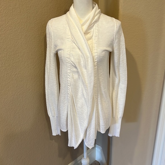 Free People White Drapey Cardigan - Picture 5 of 16